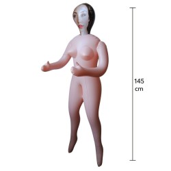HIDDEN DESIRE - THIRSTY TIFFANY AUFBLASBARE PUPPE 145 CM