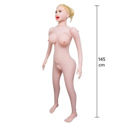 HIDDEN DESIRE - LUSTY LOLA BAMBOLA GONFIABILE 145 CM