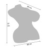 VERBORGENE BEGIERDE - MELKENDE MEGA-SCHLAMPE, WEIBLICHER MASTURBATOR, TORSO 22 KG