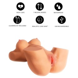 DESIDERIO NASCOSTO - MEGA TROIA DA MUNGITURA MASTURBATORE FEMMINILE TORSO 22 KG