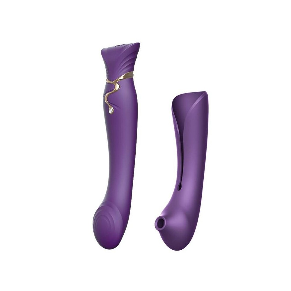 ZALO - ENSEMBLE QUEEN PULSE WAVE CLIT STIM VIOLET