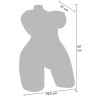 DESIDERIO NASCOSTO - GRANDE TROIA UNIVERSITARIA DA MASTURBATORE TORSO 15 KG