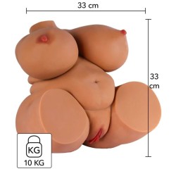 HIDDEN DESIRE - BIG FAT BANGING BABE TORSO MASTURBATOR WEIBLICH 10 KG