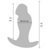 HIDDEN DESIRE - INFERNO REALISTIC BUTTPLUG 16 CM