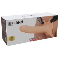 HIDDEN DESIRE - INFERNO PENIS SLEEVE STRAP-ON 18 CM