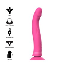 INTENSE - MICHELANGELO ROSA VIBRADOR DE SILICONE DILDO