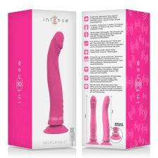 INTENSE - GODE VIBRATEUR EN SILICONE ROSE MICHELANGELO