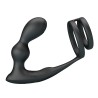 MR PLAY - PLUG ANALE VIBRANTE CON ANELLO PER PENE E TELECOMANDO
