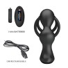 MR PLAY - VIBRATING ANAL PLUG WITH PENIS RING REMOTE CONTROL