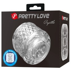 PRETTY LOVE - CRYSTLE DOPPEL-EINSTIEGS-MASTURBATOR