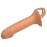 PRETTY LOVE - LANDON STRAP-ON VIBRANTE PELLE CHIARA