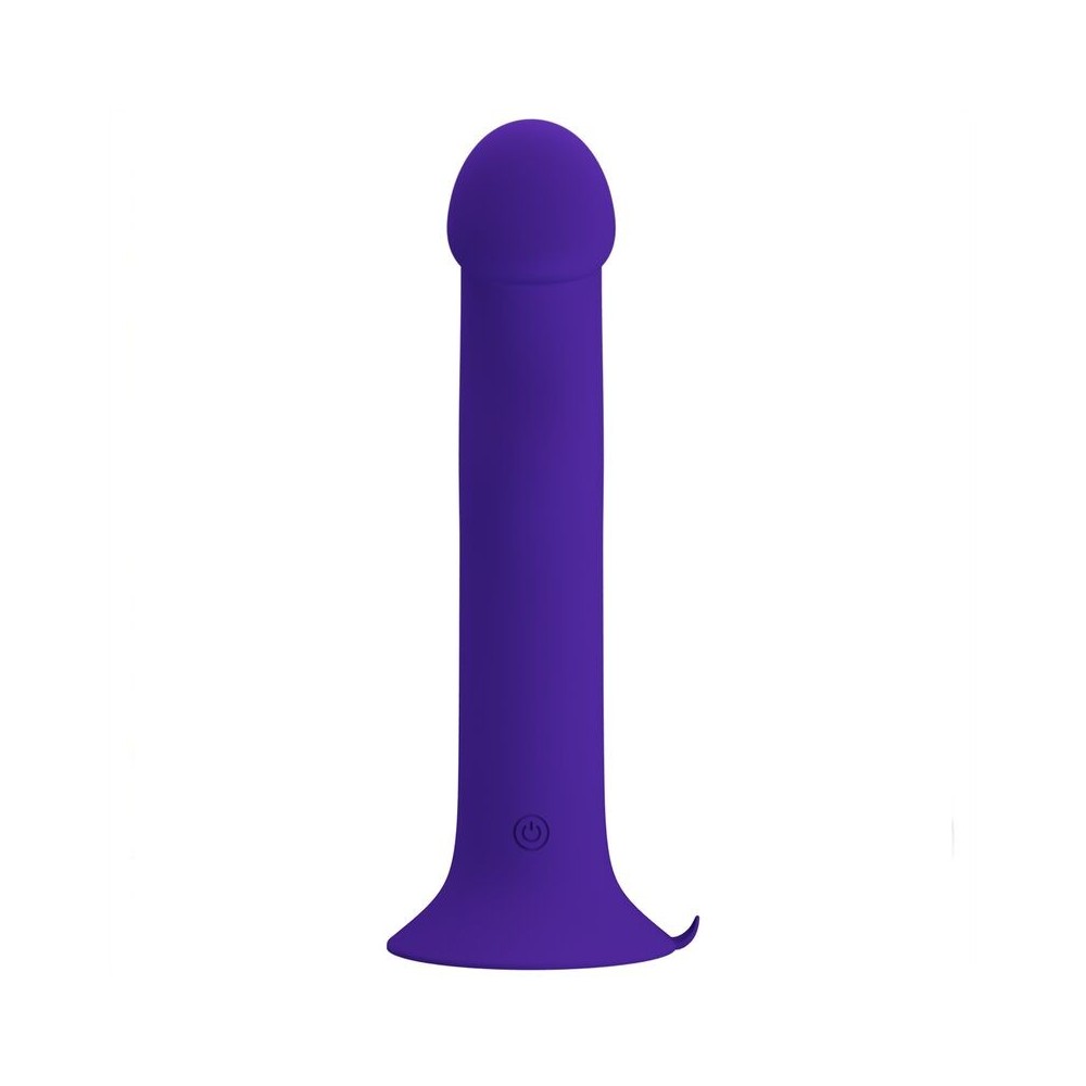 PRETTY LOVE - MURRAY YOUTH VIBRATING DILDO & RECHARGEABLE VIOLET