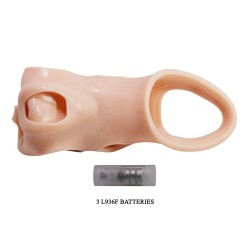 PRETTY LOVE - GUAINA PER PENE CON VIBRAZIONE INTEGRATA