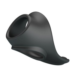 CRAZY BULL - ZADOK ANEL ERGONÔMICO COM ESTIMULADOR PERINEAL