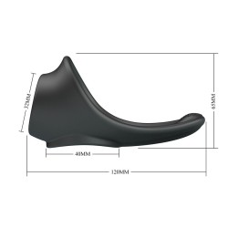 CRAZY BULL - ZADOK ERGONOMISCHER RING MIT PERINEALSTIMULATOR