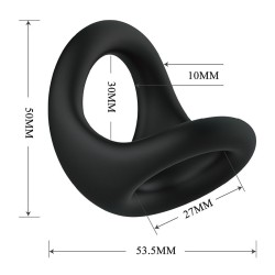 CRAZY BULL - NESTOR ANNEAU ERGONOMIQUE POUR PÉNIS ET TESTICULES