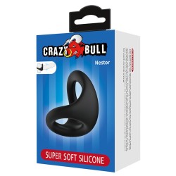 CRAZY BULL - NESTOR ANEL ERGONÔMICO PARA PÊNIS E TESTÍCULOS