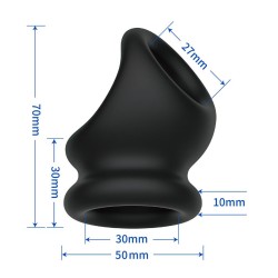 CRAZY BULL - OBERON ANELLO DI SOSTEGNO PER PENE E TESTICOLI