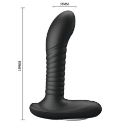 MR PLAY - MASSAGEADOR DE PRÓSTATA COM ROTAÇÃO E VIBRAÇÃO