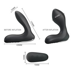 MR PLAY - MASSAGEADOR DE PRÓSTATA COM CONTROLE REMOTO DE VIBRAÇÃO