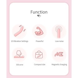 PRETTY LOVE - KISELL G-SPOT PINK VIBRATOR