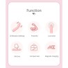 PRETTY LOVE - KISELL G-SPOT PINK VIBRATOR