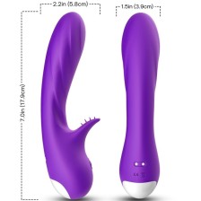 ARMONY - ROMANCE VIBRATOR MIT STIMULATOR LILA