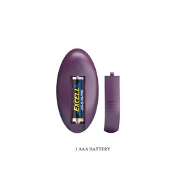 PRETTY LOVE - LUKA VIBRADOR DE SENTADO COM EFEITO DE CALOR E CONTROLE REMOTO