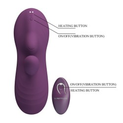 PRETTY LOVE - LUKA SITZVIBRATOR MIT WÄRMEEFFEKT UND FERNBEDIENUNG
