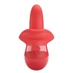 PRETTY LOVE - OBELIA MASTURBATORE VIBRATORE CON LINGUA E MOVIMENTO ORBITALE