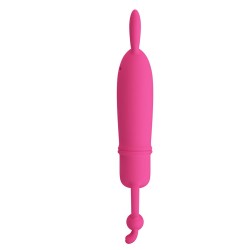 PRETTY LOVE - DELIA VIBRATORE CONIGLIO CON ANELLO DI RESISTENZA