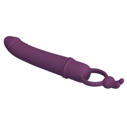 PRETTY LOVE - CORA VIBRATEUREN FORME DE PÉNIS AVEC ANNEAU DE RÉSISTANCE