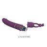 PRETTY LOVE - CORA VIBRATEUREN FORME DE PÉNIS AVEC ANNEAU DE RÉSISTANCE