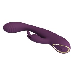 PRETTY LOVE - EMMA VIBRATORE VIOLA CON STIMOLATORE RABBIT