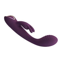 PRETTY LOVE - EMMA VIBRATORE VIOLA CON STIMOLATORE RABBIT