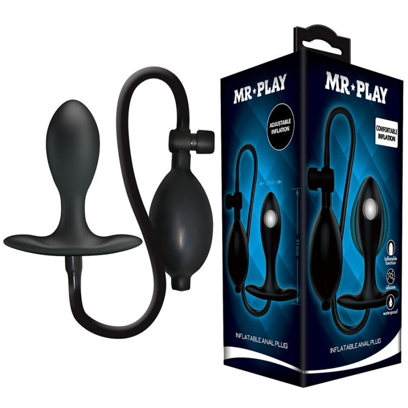 MR PLAY - TAPPO ANALE GONFIABILE REGOLABILE