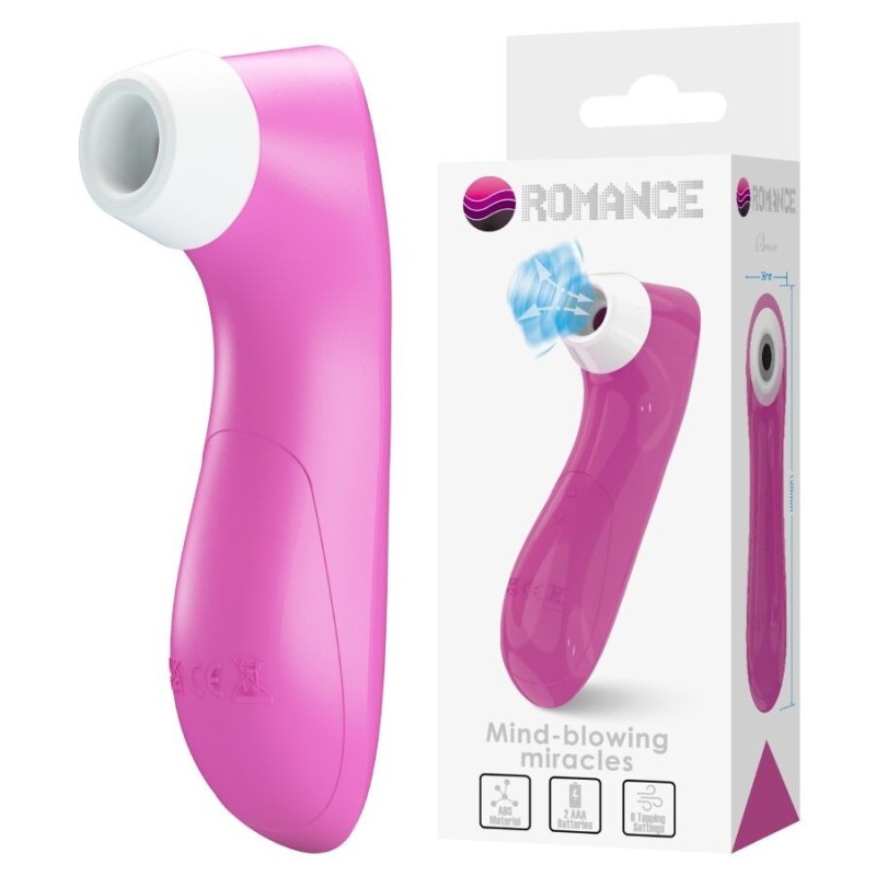 ROMANCE - KLITORIS-SAUGGERÄT MIT ROSA PULSATIONSTECHNOLOGIE