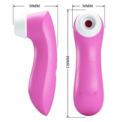 ROMANCE - APPAREIL DE SUCCION CLITORIALE AVEC TECHNOLOGIE DE PULSATION ROSE