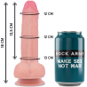 ROCKARMY - IMBRACATURA + SILICONE LIQUIDO PREMIUM MUSTANG REALISTICO 18 CM -O- 4.14 CM