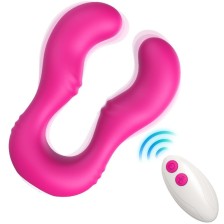 ARMONY - VIBRATEUR SERAPH DOUBLE TÉLÉCOMMANDE FUCHSIA