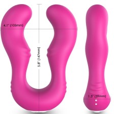 ARMONY - SERAPH VIBRATOR DOUBLE REMOTE CONTROL FUCHSIA