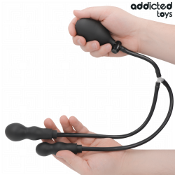 ADDICTED TOYS - AUFBLASBARER DOPPEL-ANTISKLOPF MODELL 1