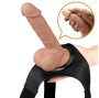 PRETTY LOVE - HARNESS-HOSE UNIVERSAL-HARNESS MIT DILDO JERRY 21.8 CM NATUR