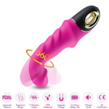 ARMONY - JOYBLADE DILDO VIBRATOR ROTATOR FUCHSIA