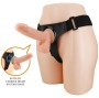 PRETTY LOVE - IMBRAGATURA SLIP UNIVERSALE CON DILDO TOM 20 CM NATURALE