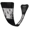 BYE-BRA - ADHESIVE THONG LACE BLACK ONE SIZE