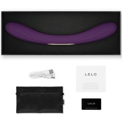 LELO - BOOMERANG VIBRATEUR À DOUBLE EXTRÉMITÉ VIOLET