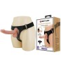 PRETTY LOVE - IMBRAGATURA SLIP UNIVERSALE CON DILDO KEVIN 19 CM NATURALE