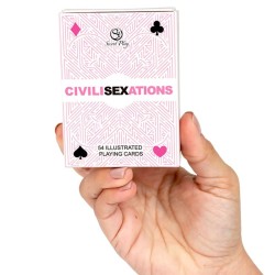 SECRET PLAY - JOGO DE CARTAS PARA CASAIS "CIVILISEXATIONS"