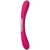 LELO - BOOMERANG VIBRATEUR À DOUBLE EXTRÉMITÉ CERISE
